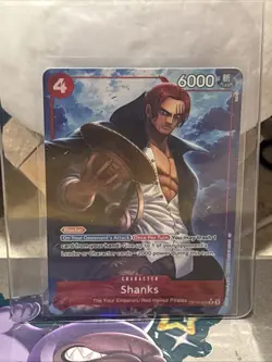 One Piece Cards Game - Shanks (Alt Art) OP12-008 R Legacy of the Master English - Image 1