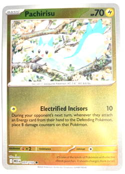 Pokemon Pachirisu + FREE extra Rare card! - Image 1