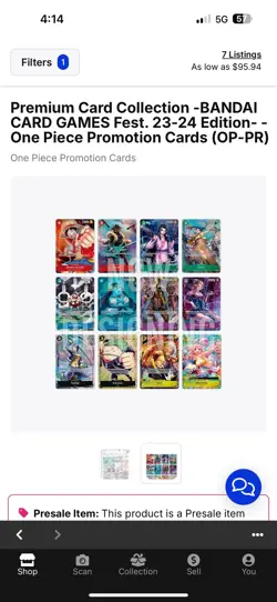 One Piece Card Game Premium Card Collection BANDAI CARD GAMES Fest 23 24 Edition - Image 3