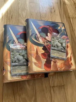 Lorcana Cards Over 1k Cards + 2 Fabled Collector Albums 2 Tinker Reign Archazia - Image 3