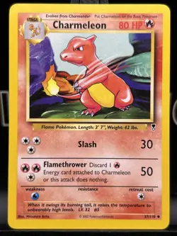 Charmeleon - 37/110 - Pokemon Legendary Collection Card NM - Image 3