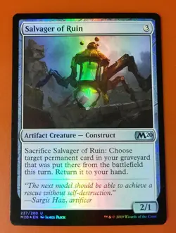 1x Salvager of Ruin | FOIL | M20 Core Set 2020 | MTG Magic Cards - Image 1