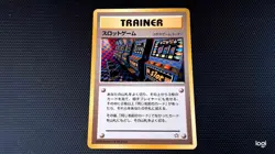 Arcade Game Neo Genesis BANNED Trainer Japanese Pokemon Card Slot Machine LP - Image 1