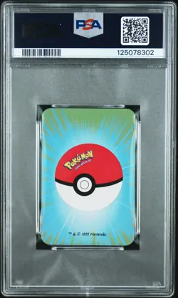 1999 BICYCLE POKEMON MINI PLAYING CARDS GREEN DECK SLOWPOKE PSA 10 - Image 2