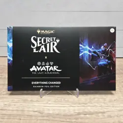 Secret Lair RAINBOW FOIL Avatar: The Last Airbender Everything Changed SEALED - Image 1