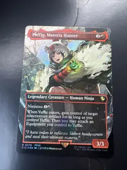 Yuffie Materia Hunter Chocobo Track Foil Final Fantasy MTG Magic NM - Image 1