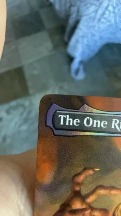 2023 Magic: The Gathering THE ONE RING #0380 Tales of Middle-Earth Borderless - Image 5