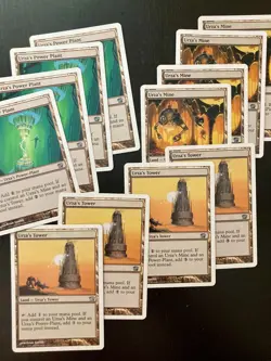 Urza's Mine, Power Plant, Tower (8ED) - Full Tron Playset 4 of Each - Image 1