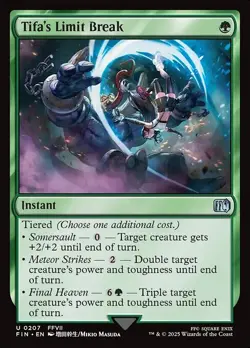 Tifa's Limit Break-Final Fantasy-Foil-207-NM - Image 1