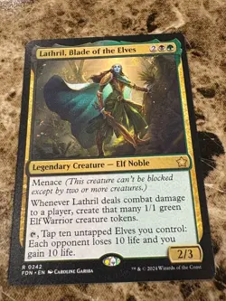 LATHRIL, BLADE OF THE ELVES Magic MTG Foundations - Image 1