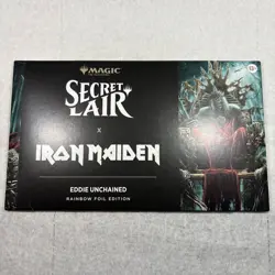 Secret Lair x IRON MAIDEN Eddie Unchained Rainbow Foil New Sealed - Image 1