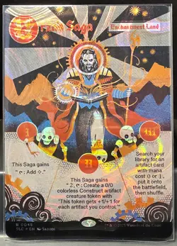 Urza's Saga Halo Foil NM SLC Secret Lair Countdown Kit Encyclopedia MTG - Image 3