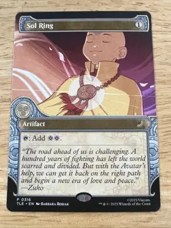 MTG Sol Ring (0316) *Non-Foil* Showcase Avatar TLE MT/NM Free Ship - Image 1