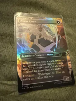 FOIL The Legend Of Kuruk (Borderless) 355 MTG: Avatar The Last Airbender Magic - Image 2