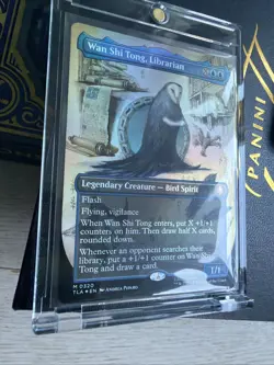 MTG Wan Shi Tong, Librarian TLA Avatar: The Last Airbender Borderless FOIL 0320 - Image 3