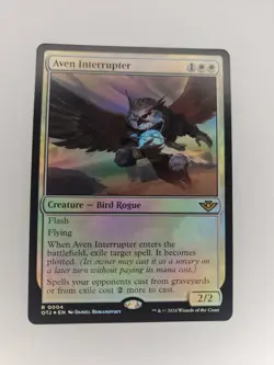 Aven Interrupter Outlaws of Thunder Junction Foil - Image 1