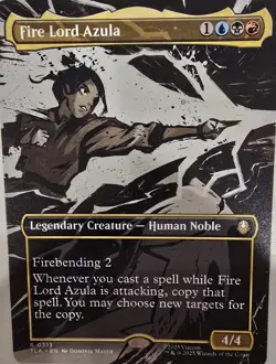 MTG Fire Lord Azula Commander Deck ATLA EDH- Spell Copy, Tokens & Firebending! - Image 1