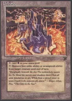 1 x Urborg - Legends - Heavy Play - MTG - Image 1
