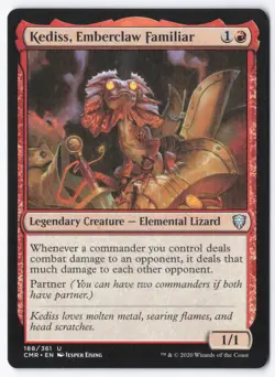 Kediss, Emberclaw Familiar U Commander Legends 188 NM - Image 1