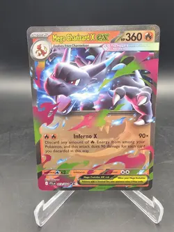 Mega Charizard X ex - Phantasmal Flames 013/094 - Near Mint English Pokemon TCG - Image 1