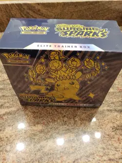 Pokemon TCG Scarlet & Violet Surging Sparks Elite Trainer Box Sealed - Image 1