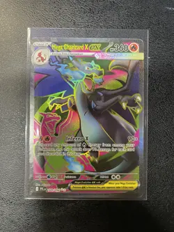 Mega Charizard X EX 109/094 Phantasmal Flames Pack Fresh Pokemon TCG English - Image 1