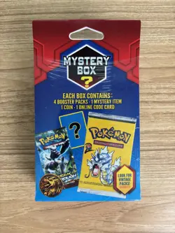 Factory Sealed Pokemon Mystery Box Walgreens Exclusive (Red) 1:5 Vintage Pack 728192518195 - Image 2