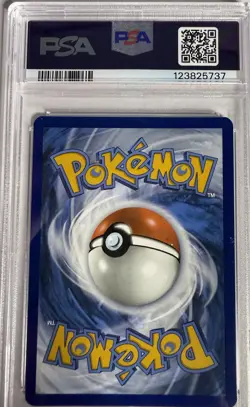 Pokemon TCG Feebas Holo Illustration Rare Card Surging Sparks 198/191 PSA 10 - Image 2