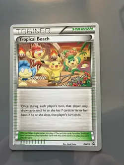 2014 Pokemon World Championships Tropical Beach Trainer BW50 Trent Orndorff Mint - Image 1