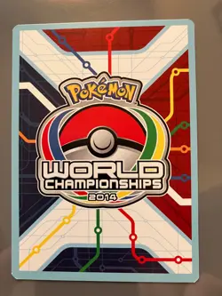 2014 Pokemon World Championships Tropical Beach Trainer BW50 Trent Orndorff Mint - Image 2