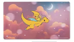 Pokemon Center Dreaming Dragonite TCG Playmat New Sealed - Image 1