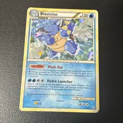 Blastoise 13/95 Regular Non Holo Rare - HGSS Unleashed - Pokemon TCG - HP - Image 1