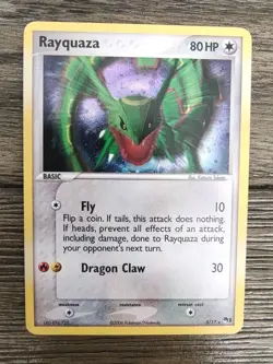 Rayquaza Holo 2004 Pokemon POP Series 1 Promo 3/17 NM-MINT - Image 1