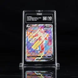 TAG GEM MINT 10 Blaziken V Full Art 161/198 Chilling Reign Pokemon (#1 Overall) - Image 1