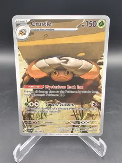Crustle 186/182 Destined Rivals DRI Illustration Rare Pokemon TCG NM - Image 1
