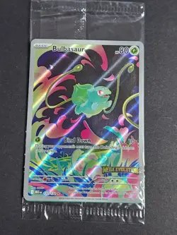 Bulbasaur 133/132 - Mega Evolution - Sealed Stamped Promo - Pokemon Box Topper - Image 1