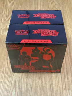 x2 Pokemon TCG Scarlet & Violet Destined Rivals ETB *Read Description* - Image 1