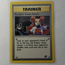 POKEMON Rocket's Sneak Attack 72/82 {Team Rocket / Unlimited} - LP/MP - Image 1