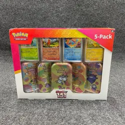 Pokemon TCG Scarlet & Violet 151 Mini Tins Costco Bundle, Sealed Box is Worn - Image 1