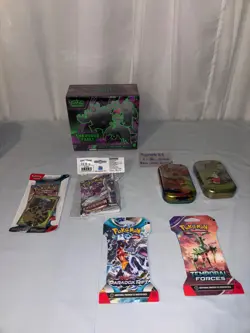 Pokemon TCG Scarlet Violet Shrouded Fable ETB Factory Sealed + Sealed Lot Large - Image 1
