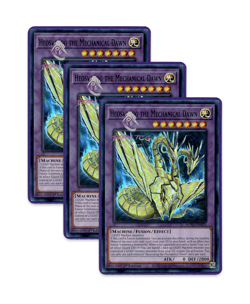Yugioh! Heosvarog the Mechanical Dawn ROTA-EN035 (SR) 1st Ed 3x - Image 1