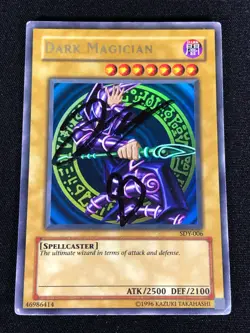 Yugioh Signed By JrbJobber Dark Magician SDY-006 Ultra (MP) - Image 1