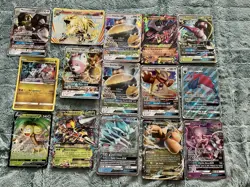 Jumbo Pokemon TCG Card Lot. 35 Cards Total. - Image 2