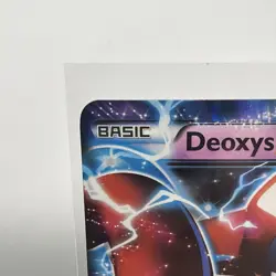 Deoxys EX Team Plasma BW82 Holo Black White Black Star Promo Pokemon TCG Card LP - Image 2