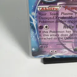Deoxys EX Team Plasma BW82 Holo Black White Black Star Promo Pokemon TCG Card LP - Image 5