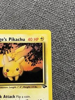 Pokemon Card - Lt. Surge's Pikachu Gym Challenge 84/132 Common 1st Edition - Image 3