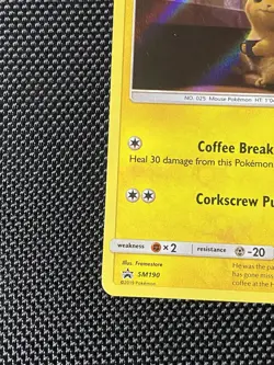 Detective Pikachu SM190 Promo Holo Card Pokemon TCG - Image 5