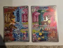 Deerling 165/162, Sawsbuck 166/162 Sv05: Temporal Forces Holo (Set Of 2 Cards) - Image 1
