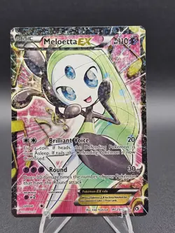 Meloetta EX RC25/RC25 - Pokemon Legendary Treasures Radiant Collection Card NM - Image 1
