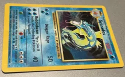 Pokemon TCG Gyarados Base Set Holo Card 6/102 Unlimited Rare LP Pokemon Cards - Image 4